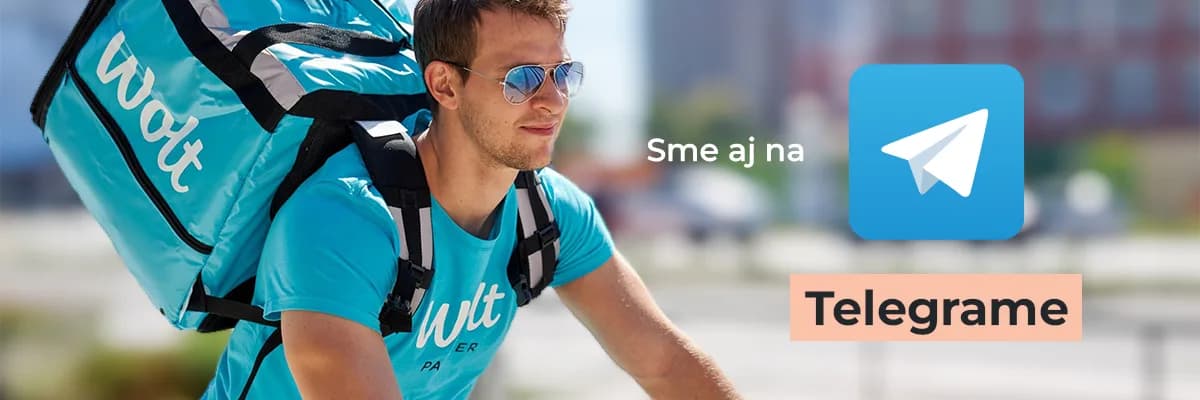 Kuriér na bicykli s termotaškou